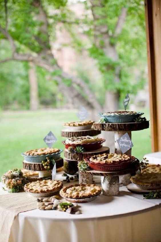 C. A picnic with DIY pies