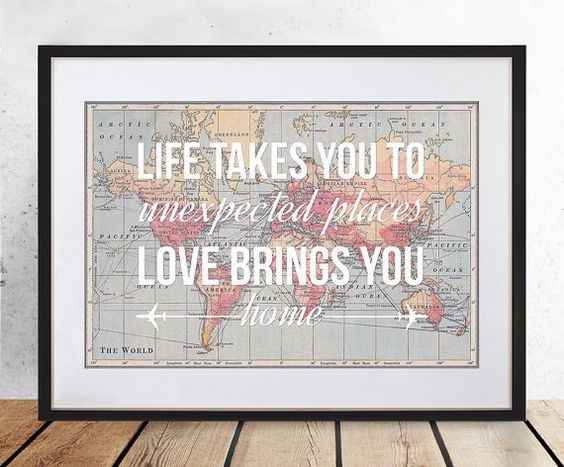 Love brings you home