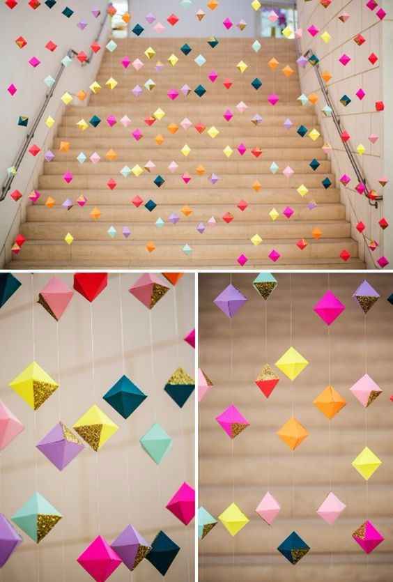 Origami Backdrop