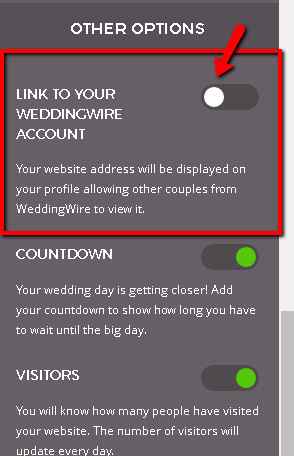Show it or not on your WW profile