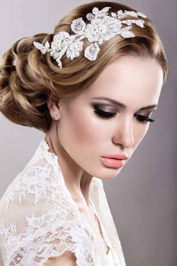 4. Elegant headpiece