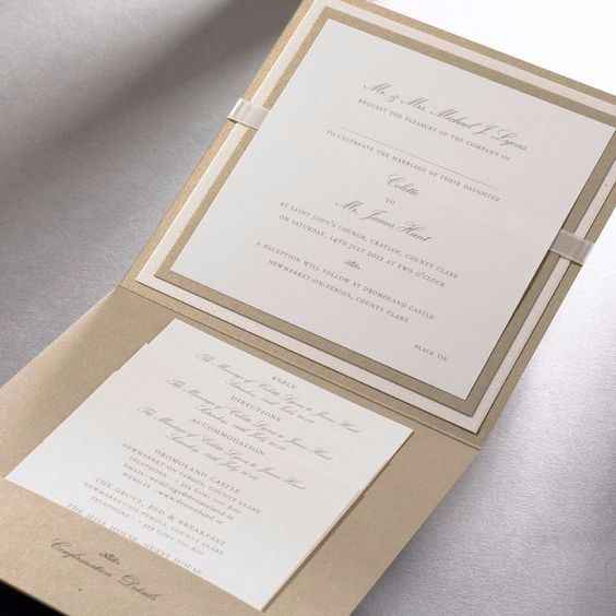 A. Classic invitation