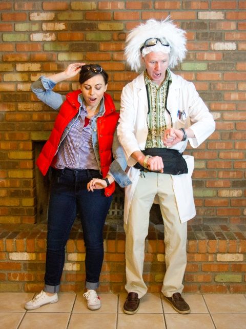 Back to the future Couple Costume