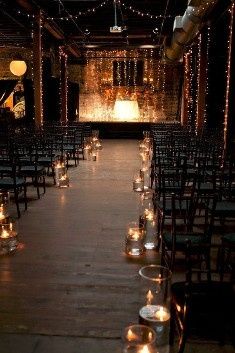 Halloween Wedding Ceremony Decor