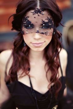 Halloween Wedding Veil