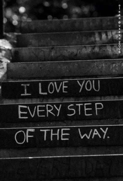 Every step of the way