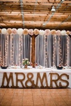 Barn Reception Backdrop