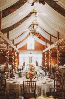 Draping Barn Wedding