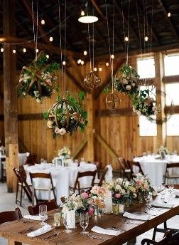 Barn Wedding Plants