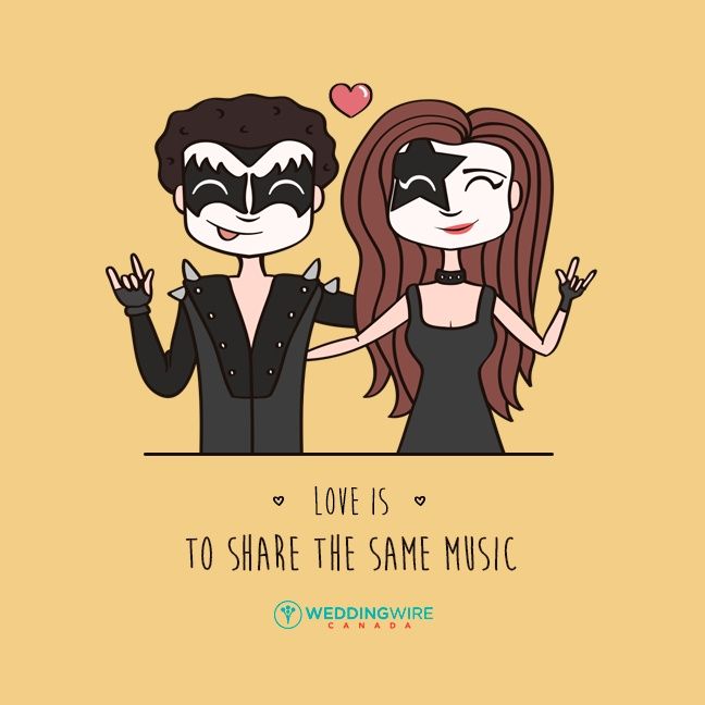 Do you share the same taste in music?