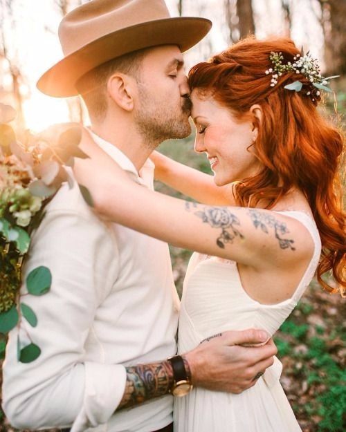 Bride and Groom Arm Tattoo