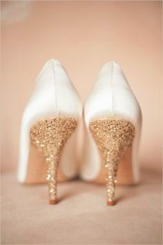 Gold Wedding Shoes