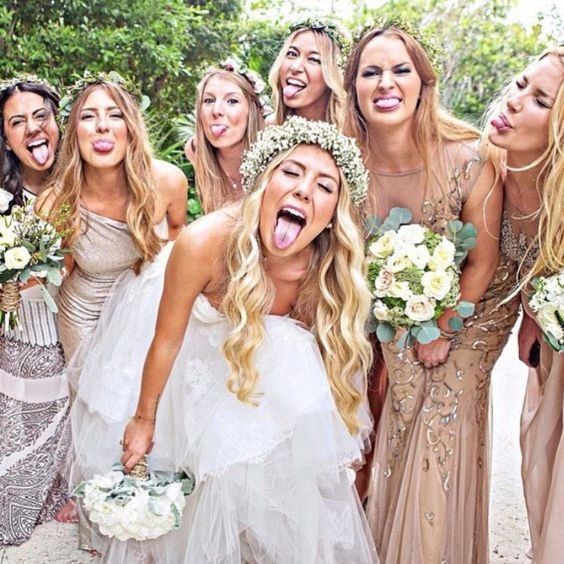 How did you choose your bridesmaids?