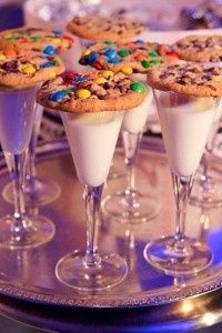 Milk Cocktail and Cookies