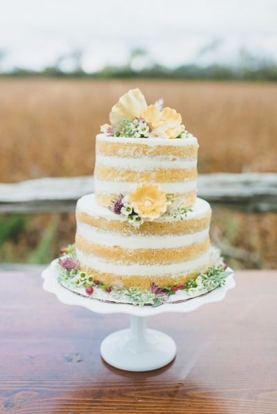 Lemon Wedding Cake