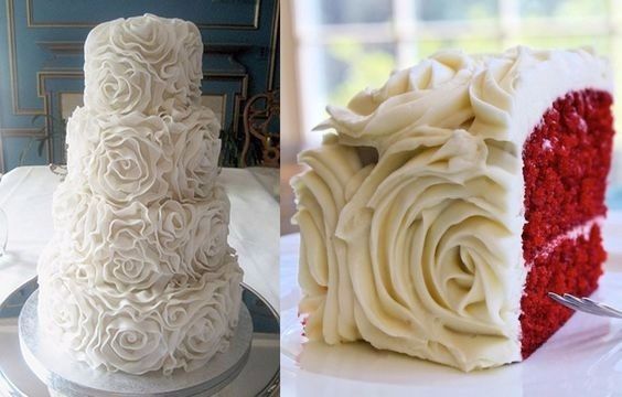 Red Velvet Wedding Cake