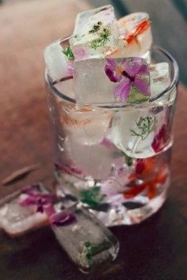 Flower Ice Cube