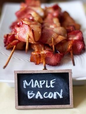 Maple Bacon Wedding Brunch