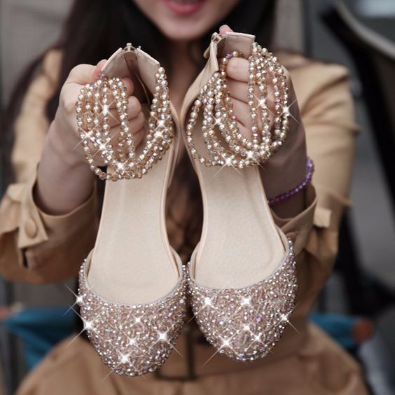 Bling Straps Shoes