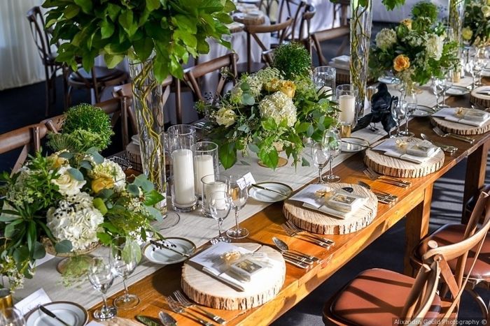 5 Fall tables decors from Canadian Real Weddings