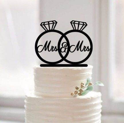 Rings Cake Toppers