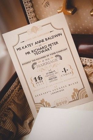 Art Deco Invitation