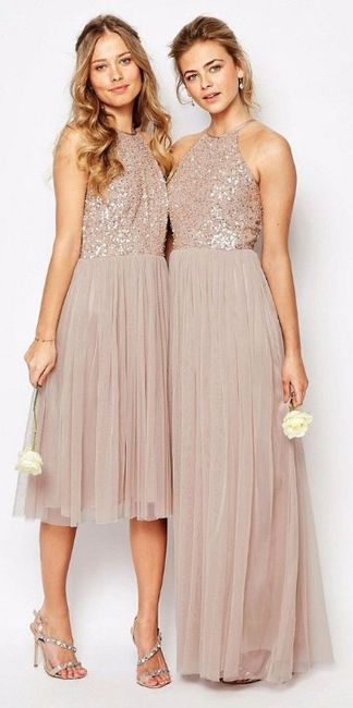 Sequin Bodice Bridesmaids