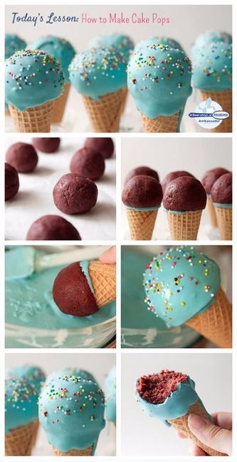 Ice Cream Cake Pop