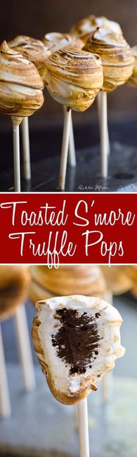 S'more cake pops