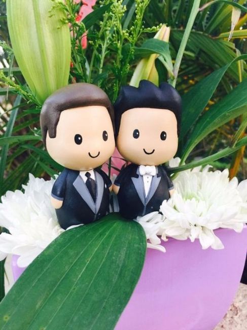 Grooms Character Cake Toppers