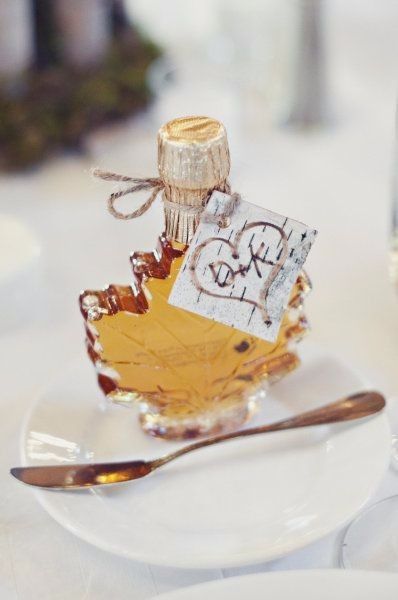 Maple Syrup Leaf Bottle