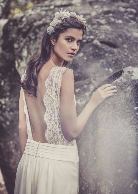 Backless Lace Gown