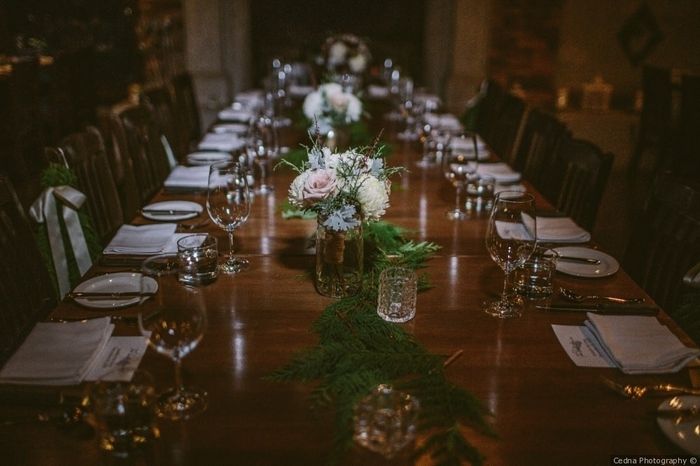 5 Winter Table decors from Canadian Real Weddings