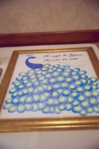 Peacock Guest Book