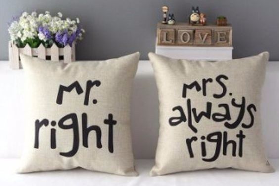 Mr. Right Pillow