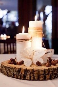 Candles Centerpieces