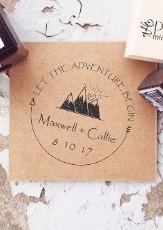 Mountain Wedding Invites