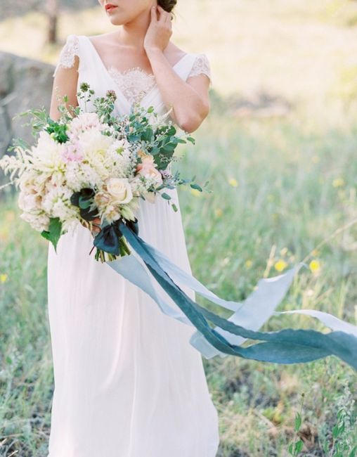 Blue Ribbon Bouquet