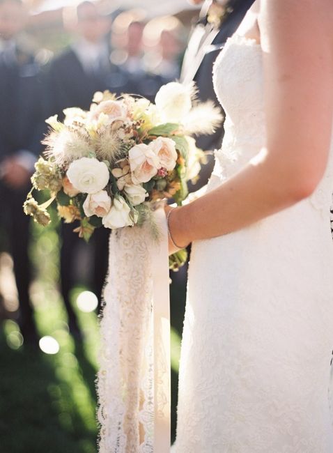 Lace Ribbon Bouquet