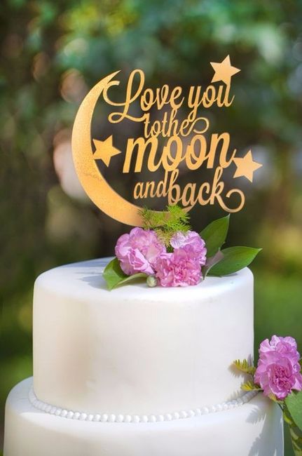 Stars Cake Topper