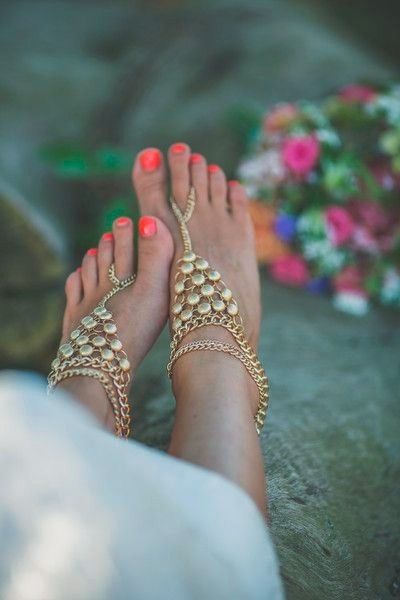 Barefoot Wedding Sandals