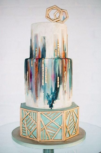 Modern Wedding Cake