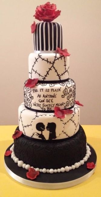 Movie Wedding Cake