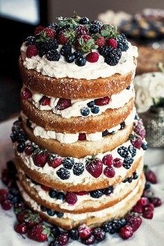 Winter Wedding Cake