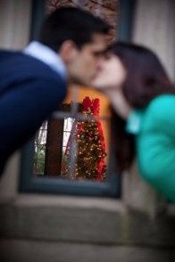 Christmas Tree Kiss