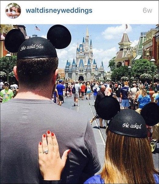 Walt Disney Engagement