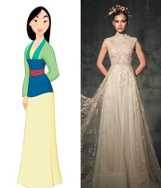Mulan Wedding Dress