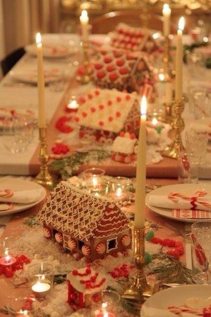 Gingerbread Centerpieces