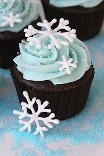 Snow Cupcake