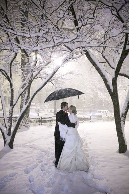 Will you celebrate your wedding under the snow?